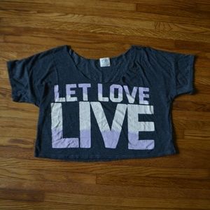 American Eagle Crop Tee